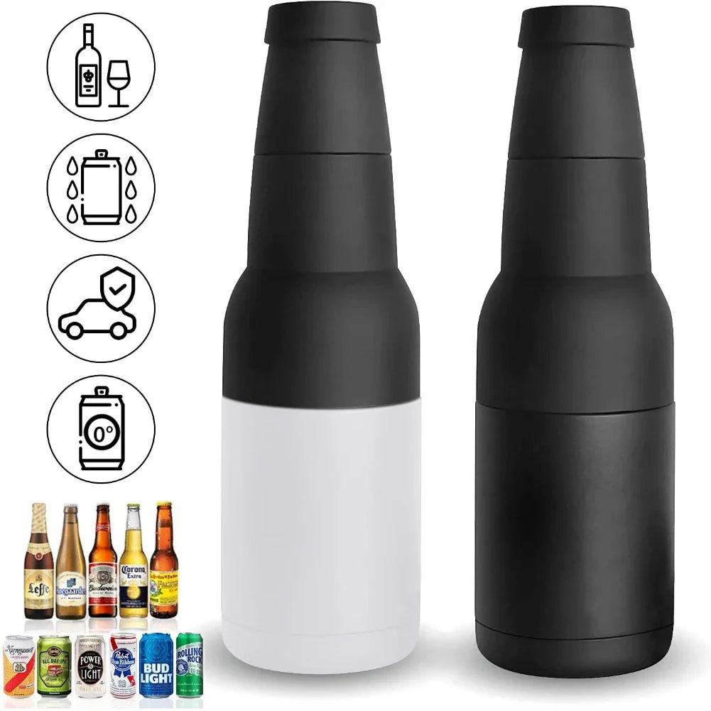 3 In 1 Stainless Insulated Bottle Holder - Image 12