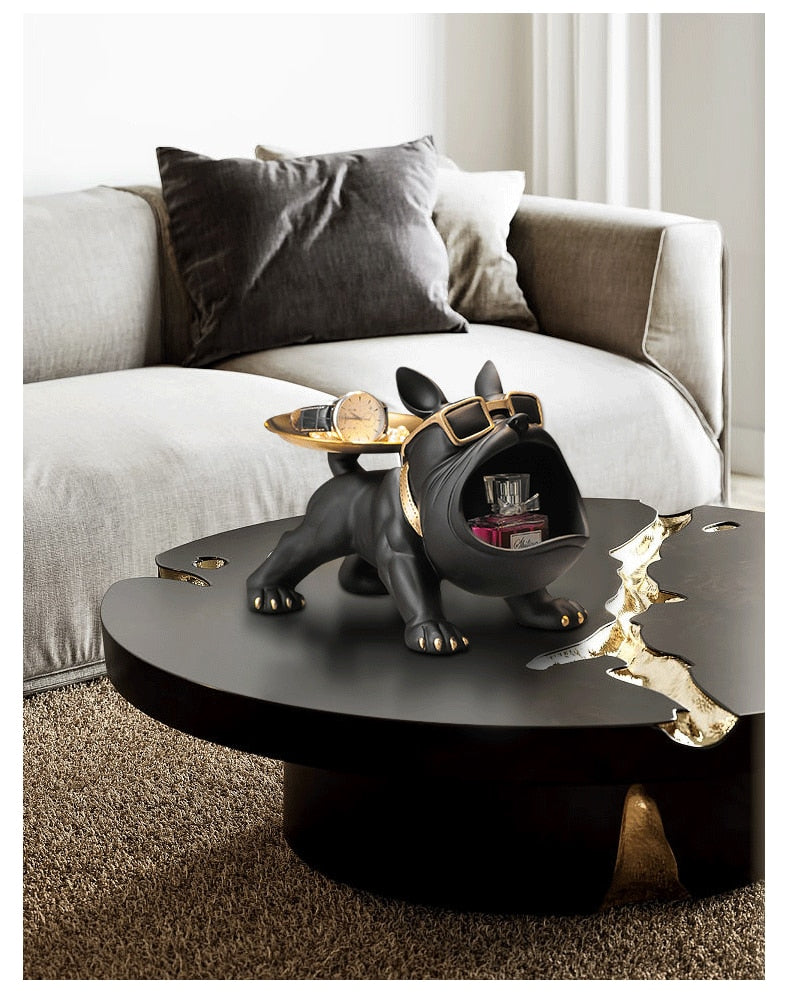 Big Mouth French Bulldog Statue - Image 8