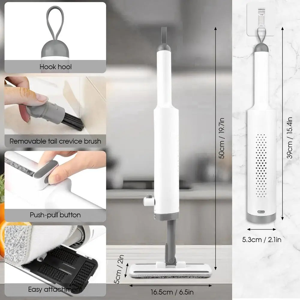 Rotatable Self-Squeeze Mini Mop - Image 6