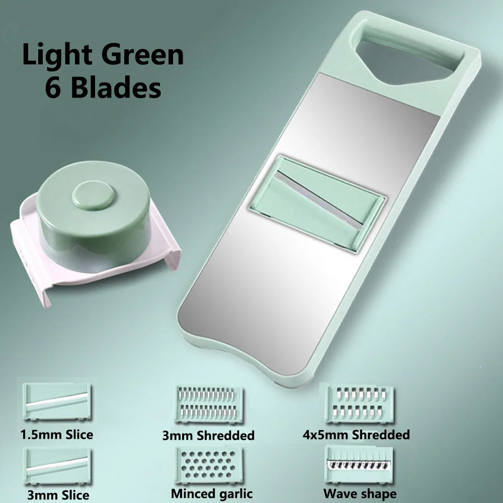 Multi-Cut Vegetable Slicer & Chopper - Image 4