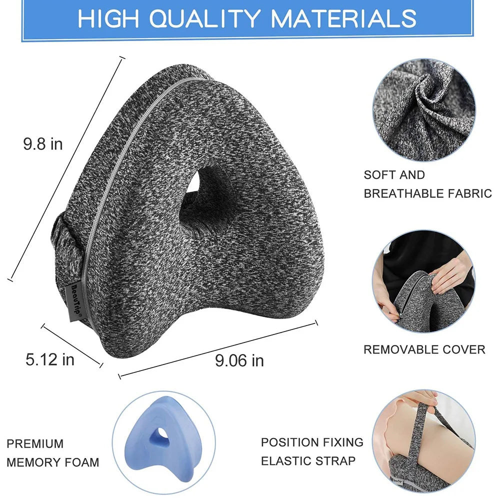 Memory Foam Orthopedic Leg Cushion Pillow - Image 7