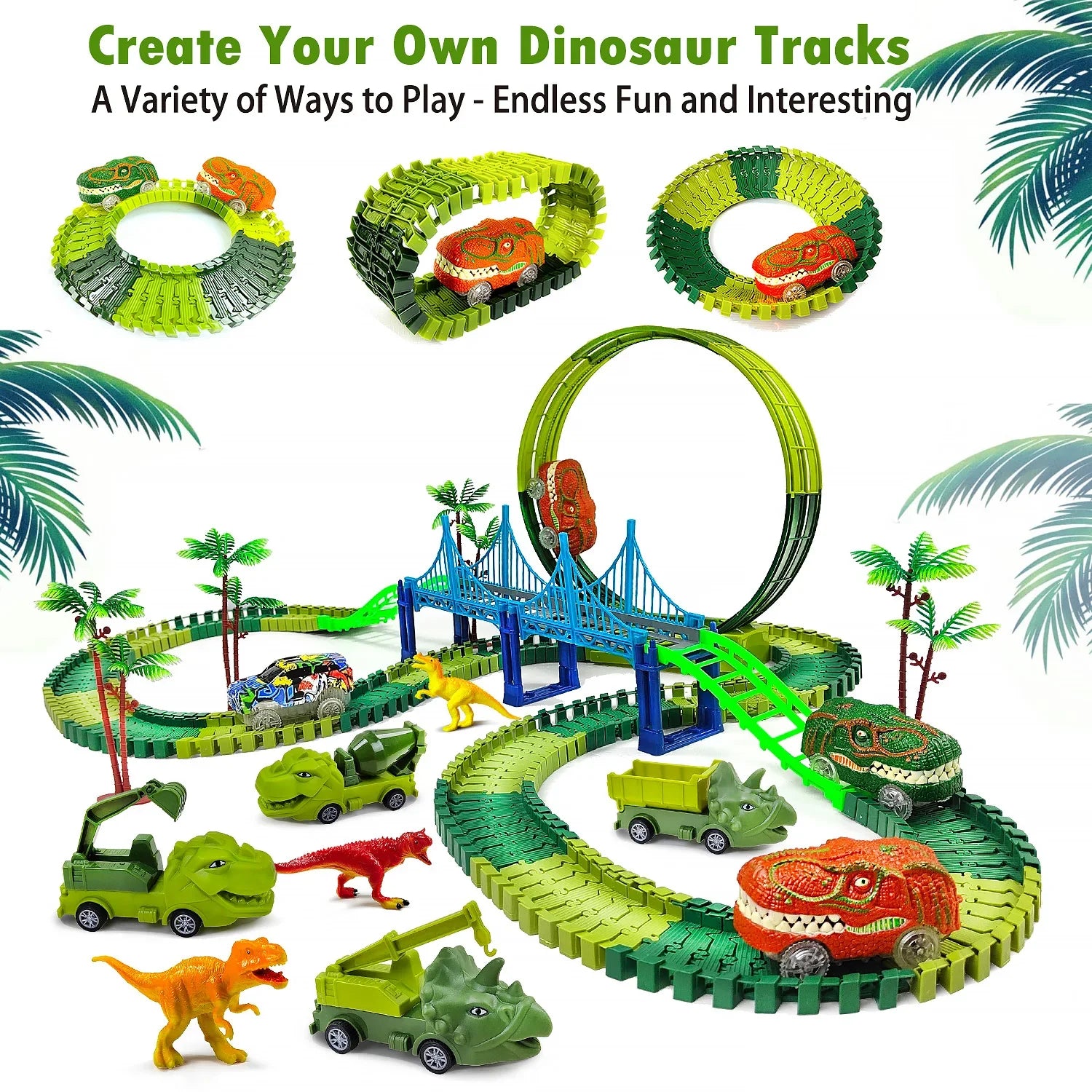 Electric Magic Climbing Dinosaur Track Toy - Image 11