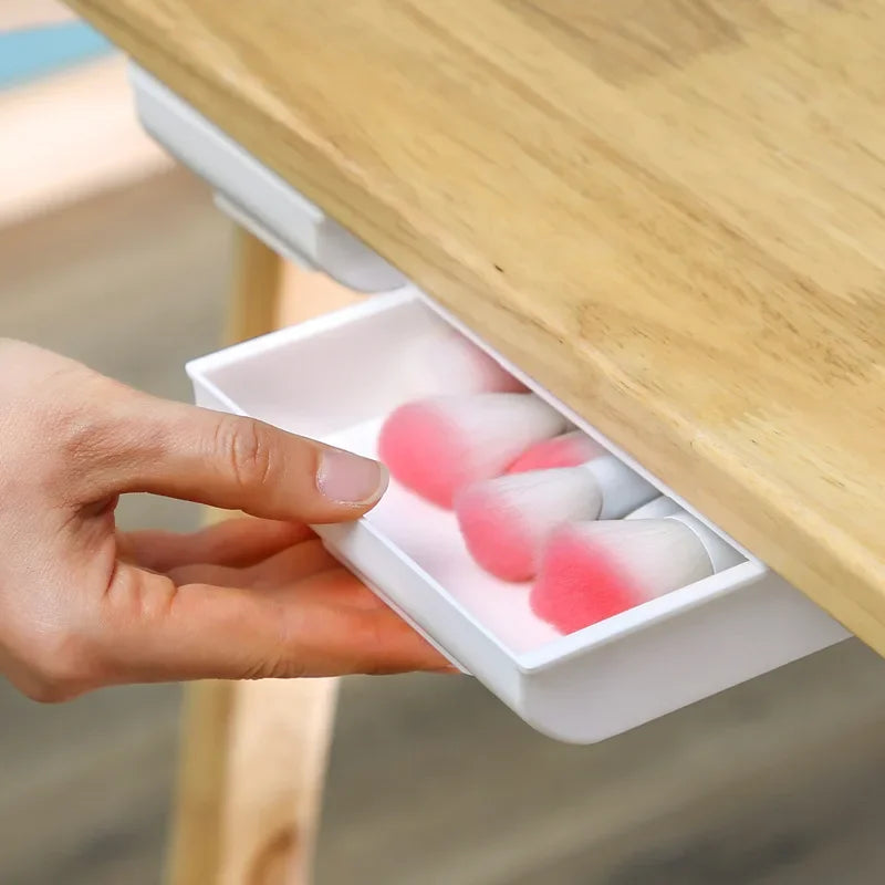 Self-Adhesive Desk Hidden Storage Box - Image 9