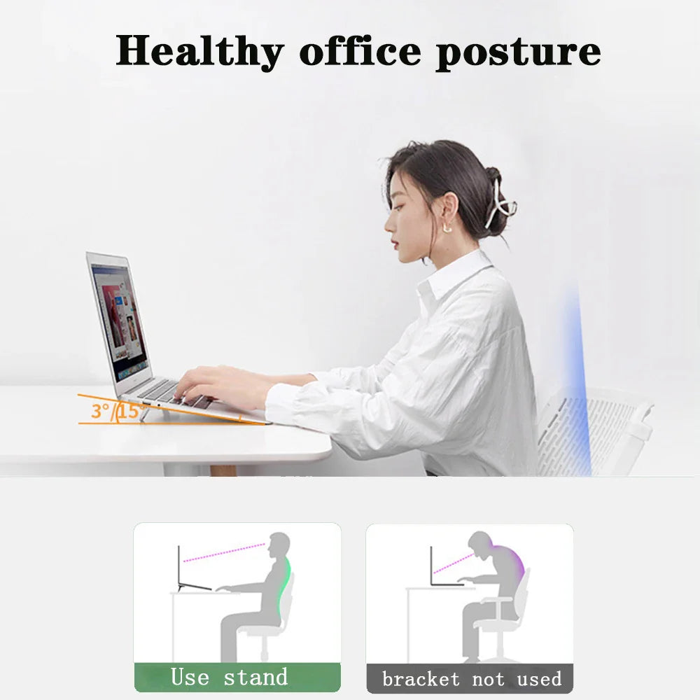 Zinc Alloy Laptop Elevation Stand - Image 9