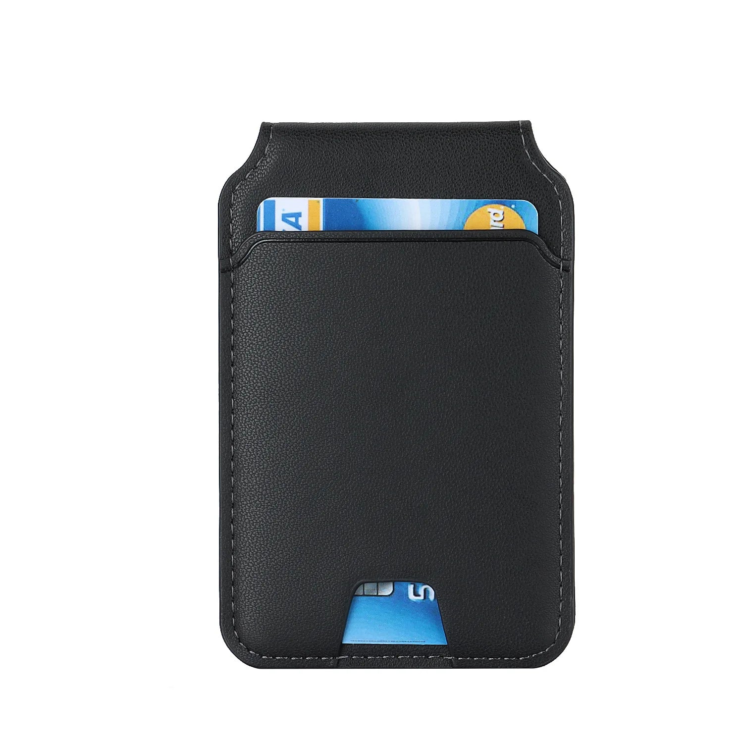 Foldable Magnetic Leather Kickstand Wallet - Image 4