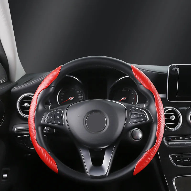Carbon Fiber Steering Wheel Cover - Image 5