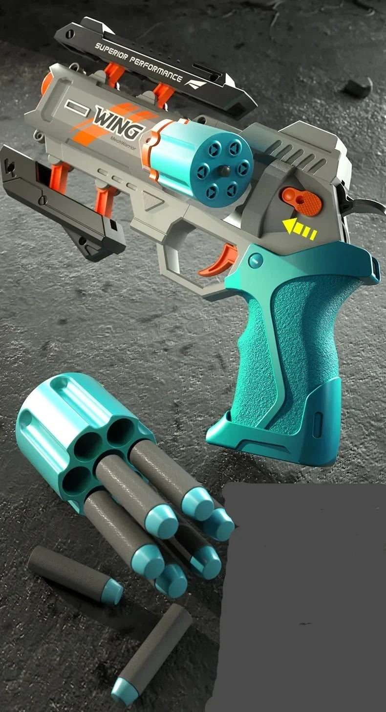 Soft Bullet Revolver Gun Toy - Image 7