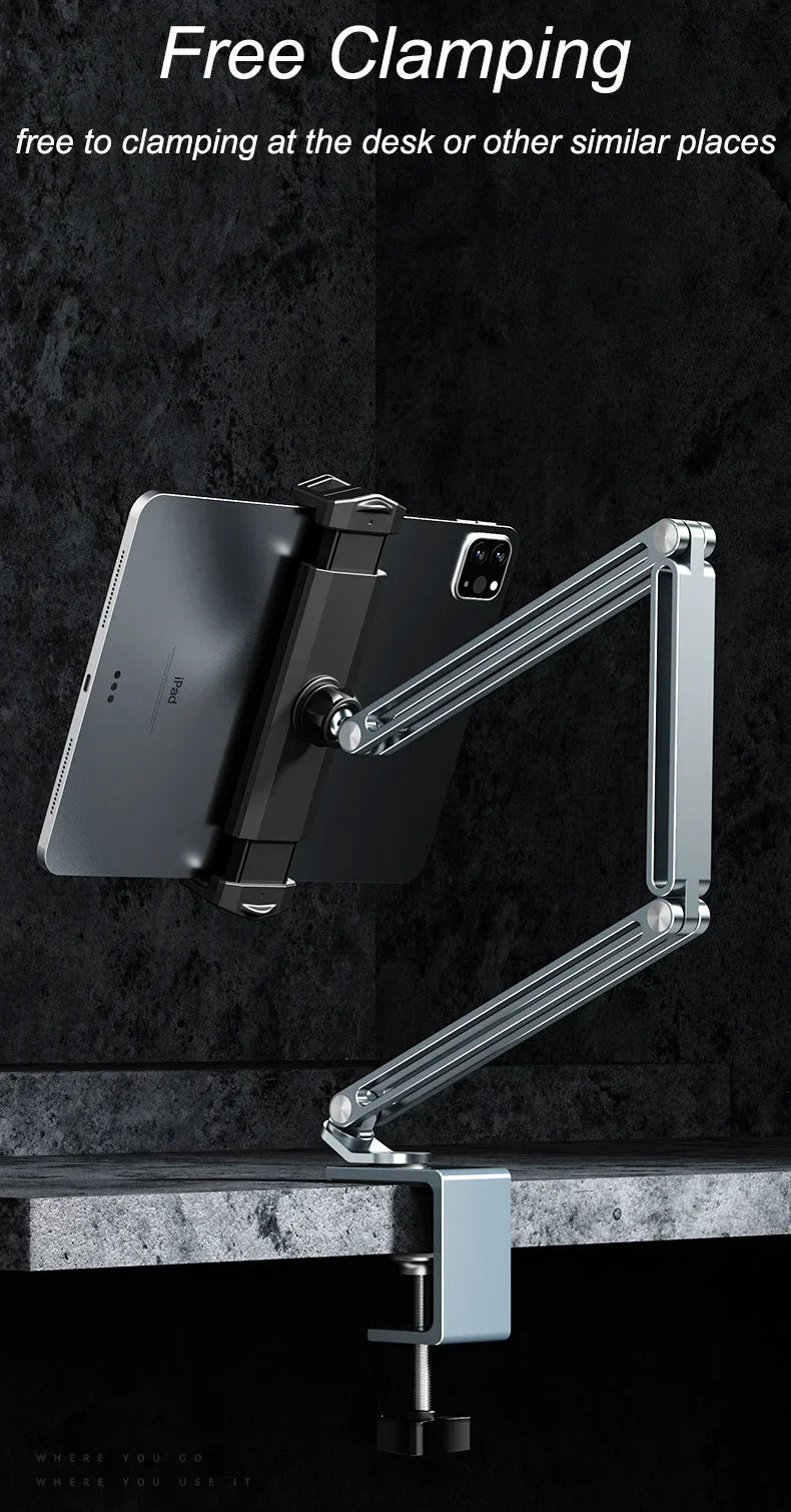 Multifunctional Alloy Desk Tablet Bracket - Image 12