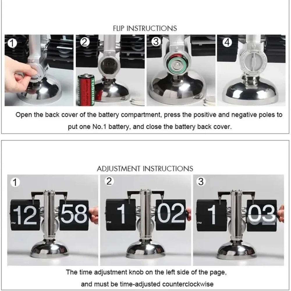 Retro Automatic Flip Clock - Image 3