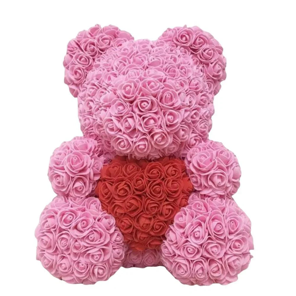 Artificial Foam Rose Panda Bear - Image 19