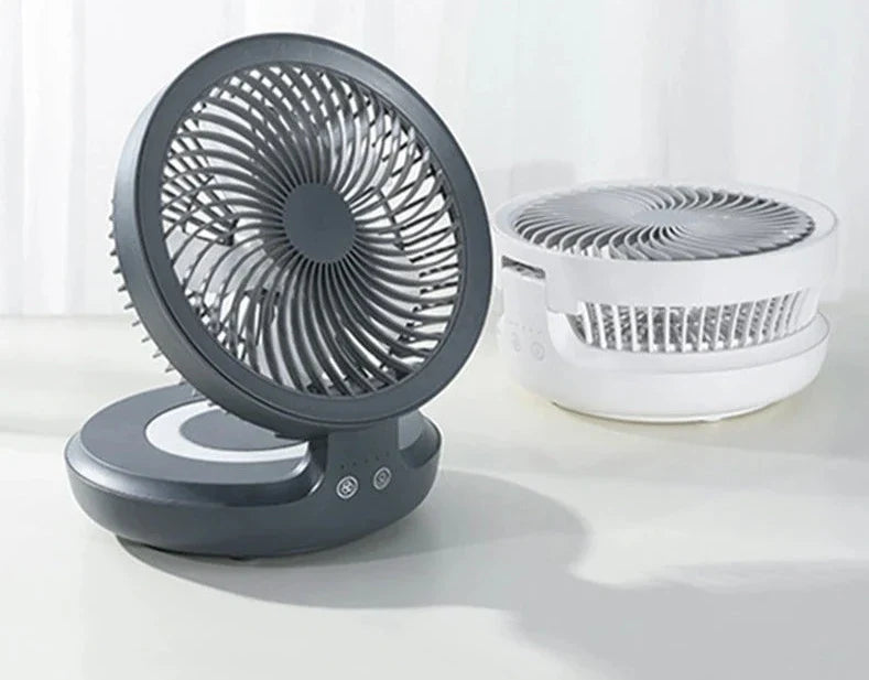 Usb Rechargeable Fan With Lamp - Image 13
