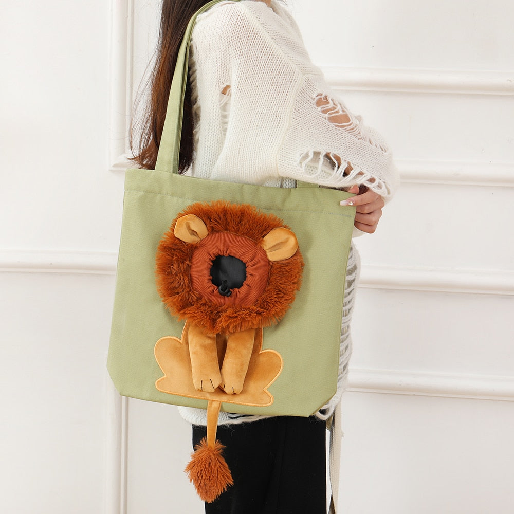 Lion Cat Carrier Bag - Image 11