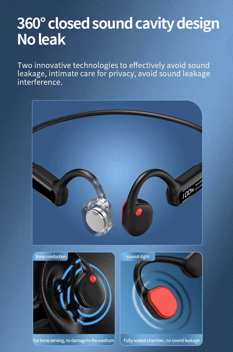 Bone Conduction Bluetooth Wireless Headset - Image 14