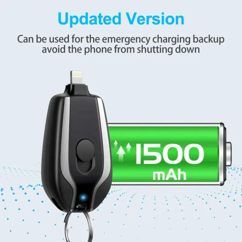 Mini Emergency Keychain Power Bank - Image 5