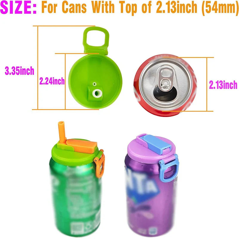 Soda Can Lid With Straw - Image 10