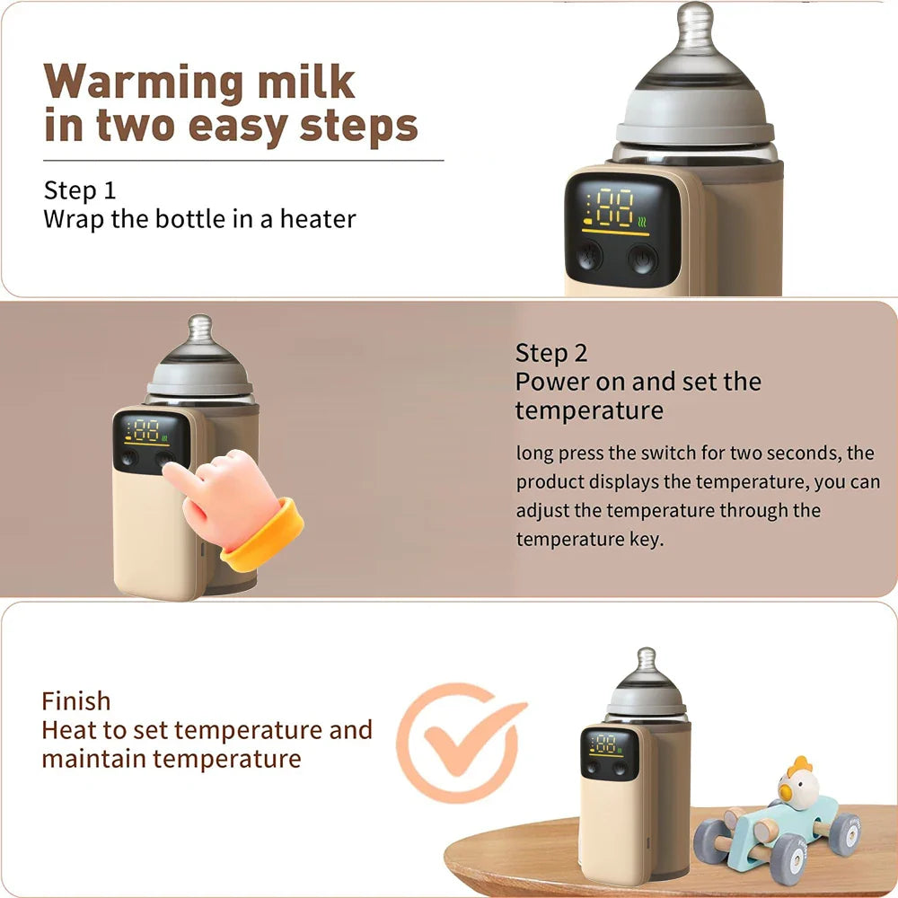 Portable Baby Bottle Warmer | Fast Heating & Cordless - Image 23