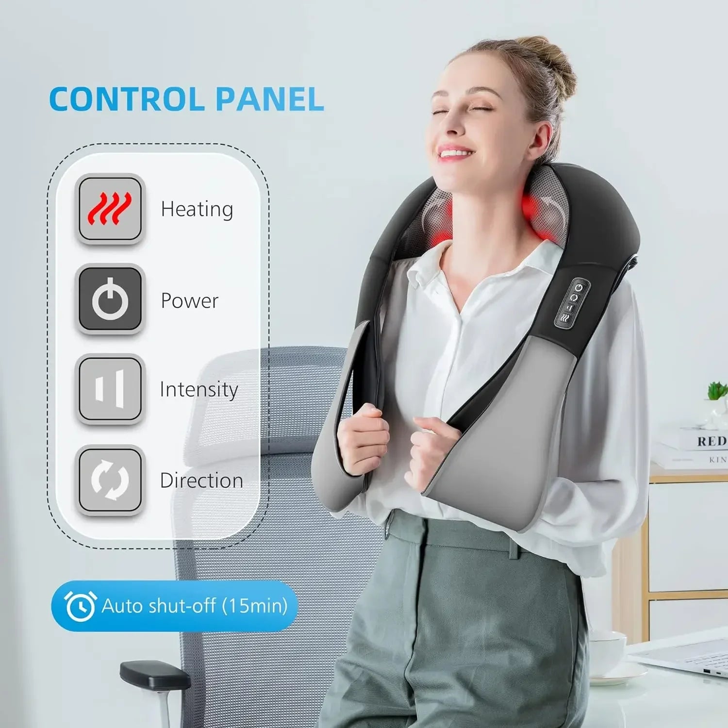 Shoulder Neck Cervical Kneading Massager - Image 5