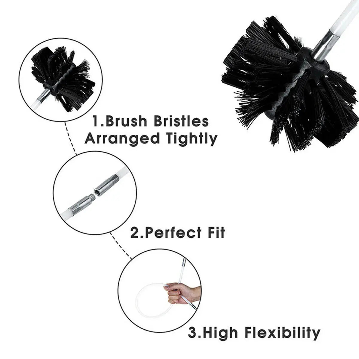 Chimney Cleaning Brush Kit - Image 12