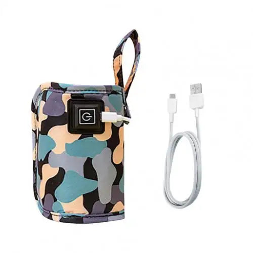 Usb Milk Water Warmer Travel Stroller Insulated Bag Baby Nursing Bottle - Image 4