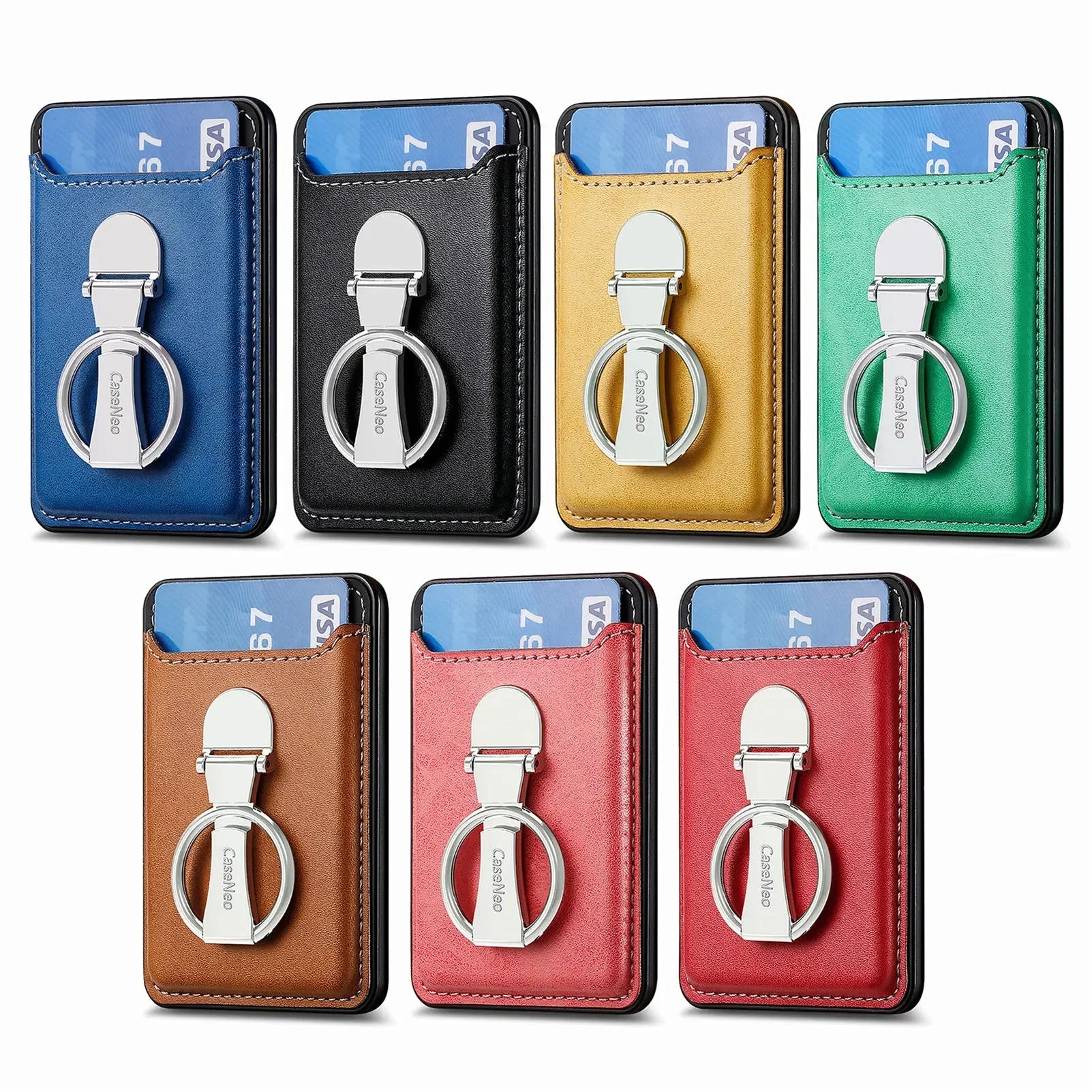 Leather Magsafe Phone Wallet Holder - Image 3