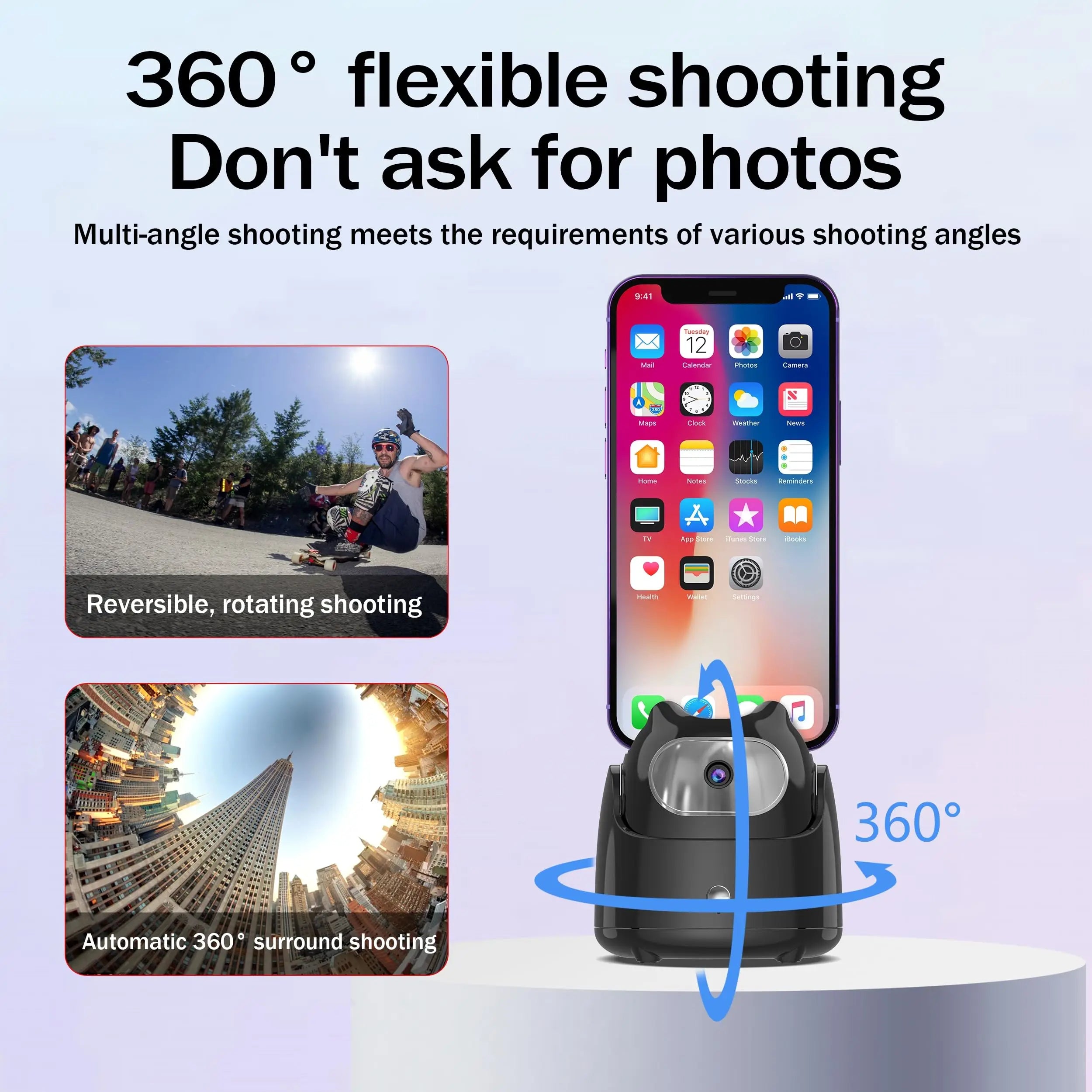 Smart Auto Face Tracking Phone Holder - Image 10