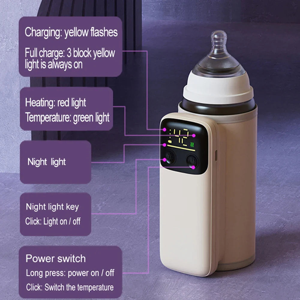 Portable Baby Bottle Warmer | Fast Heating & Cordless - Image 19