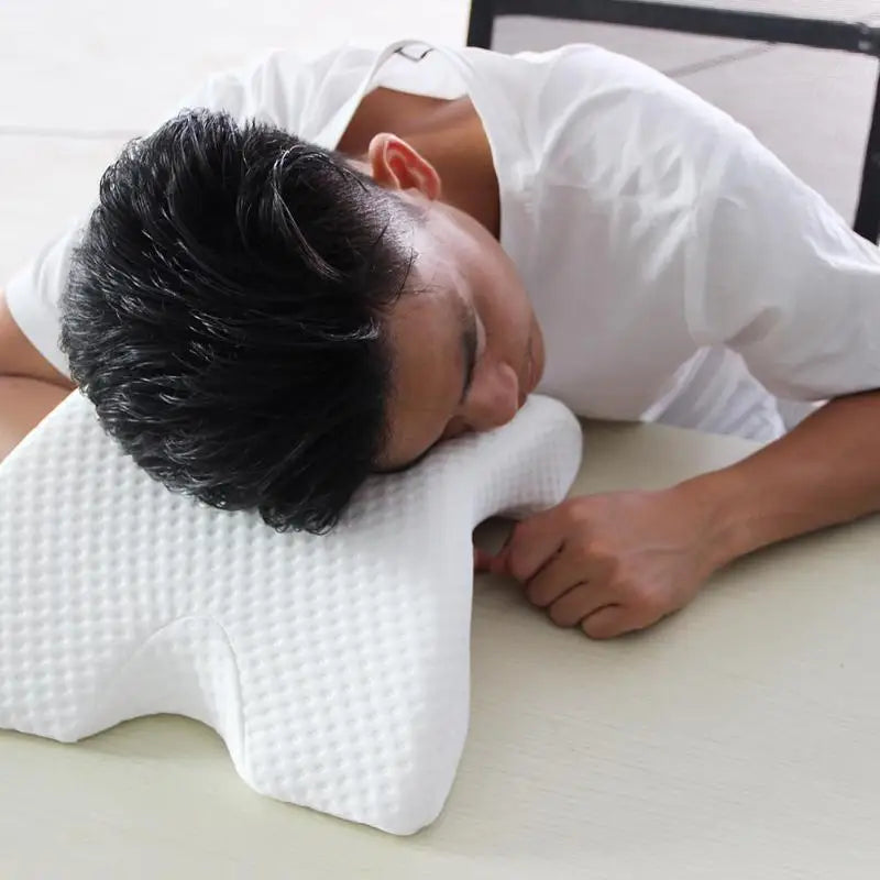 Curved Orthopedic Memory Foam Pillow - Image 6