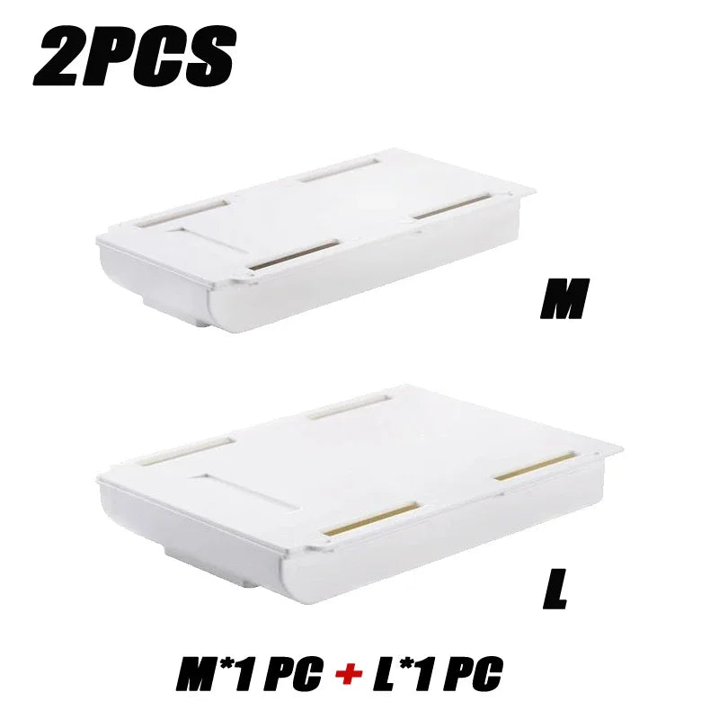 Self-Adhesive Desk Hidden Storage Box - Image 8