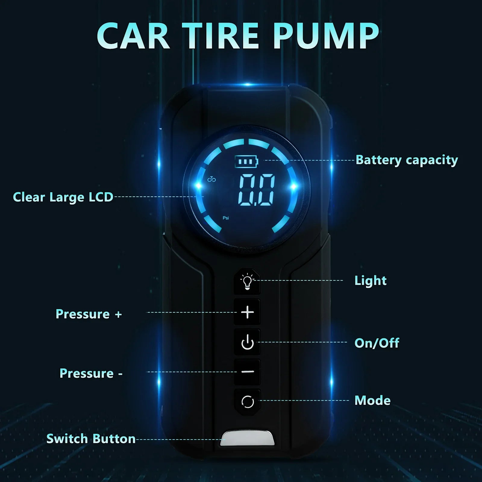 Cordless Portable Air Compressor - Image 8