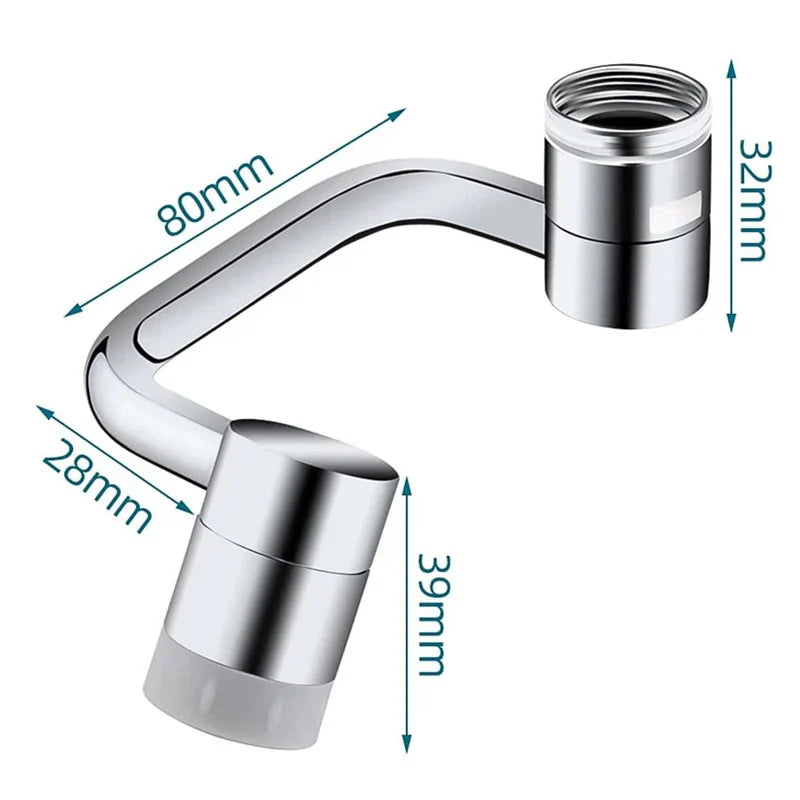 1080 Degree Rotating Faucet Extender - Dual Mode - Image 12