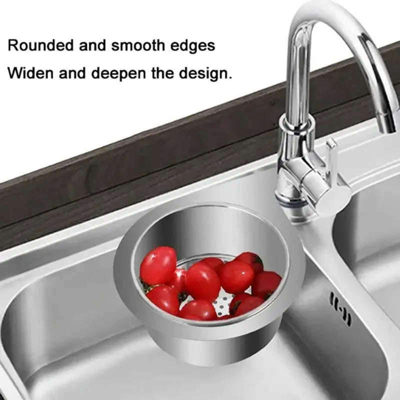Stainless Steel Sink Strainer Basket - Image 6