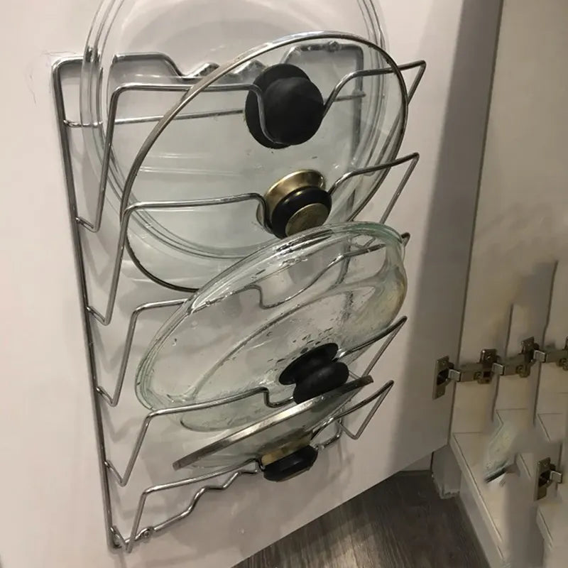 Wall Or Cabinet Door Pot Lid Mount - Image 3