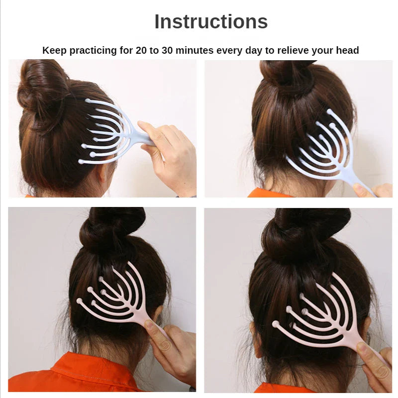 Hand Held Scalp Massage Roller - Image 3