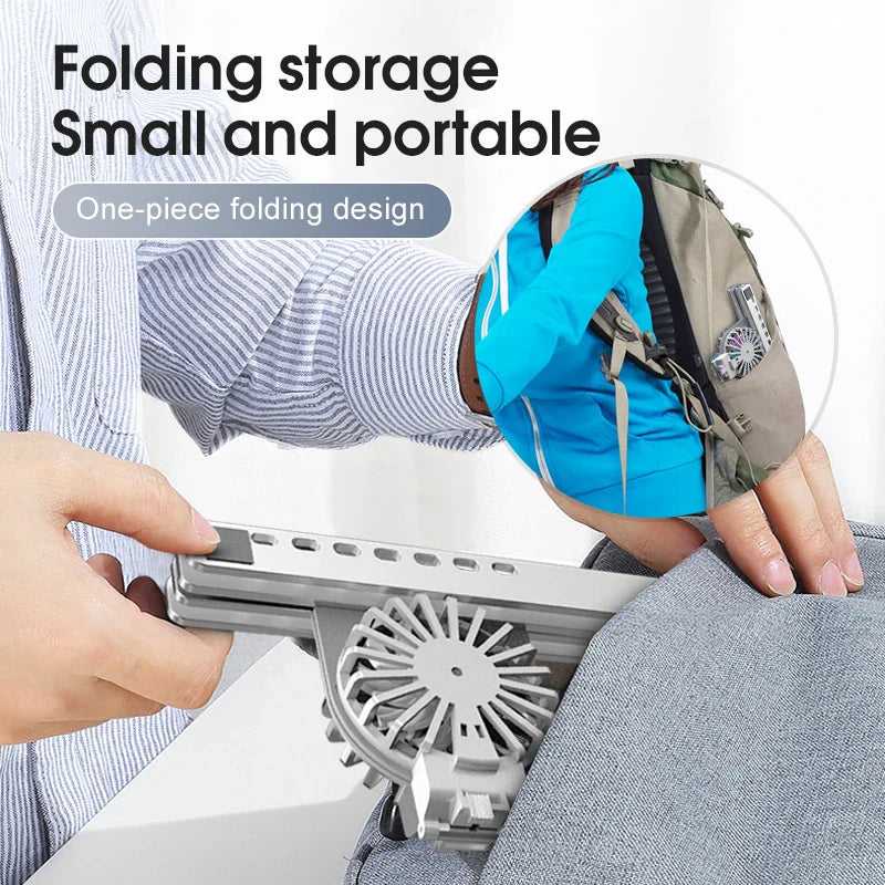 Foldable Aluminum Laptop Cooling Stand - Image 6