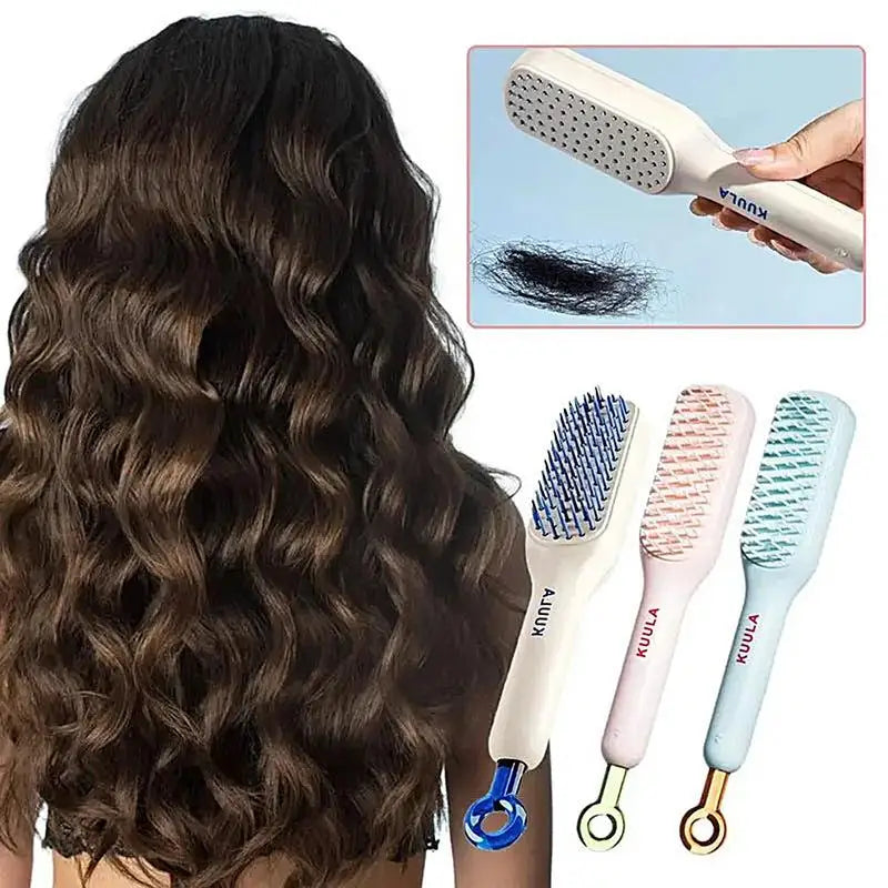 Self Cleaning Scalp Massage Comb - Image 5