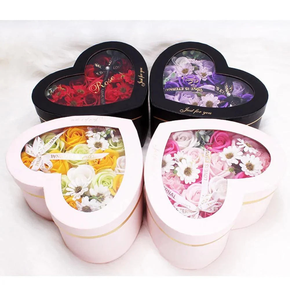 13Pcs Heart Shape Rose Gift Box - Image 5