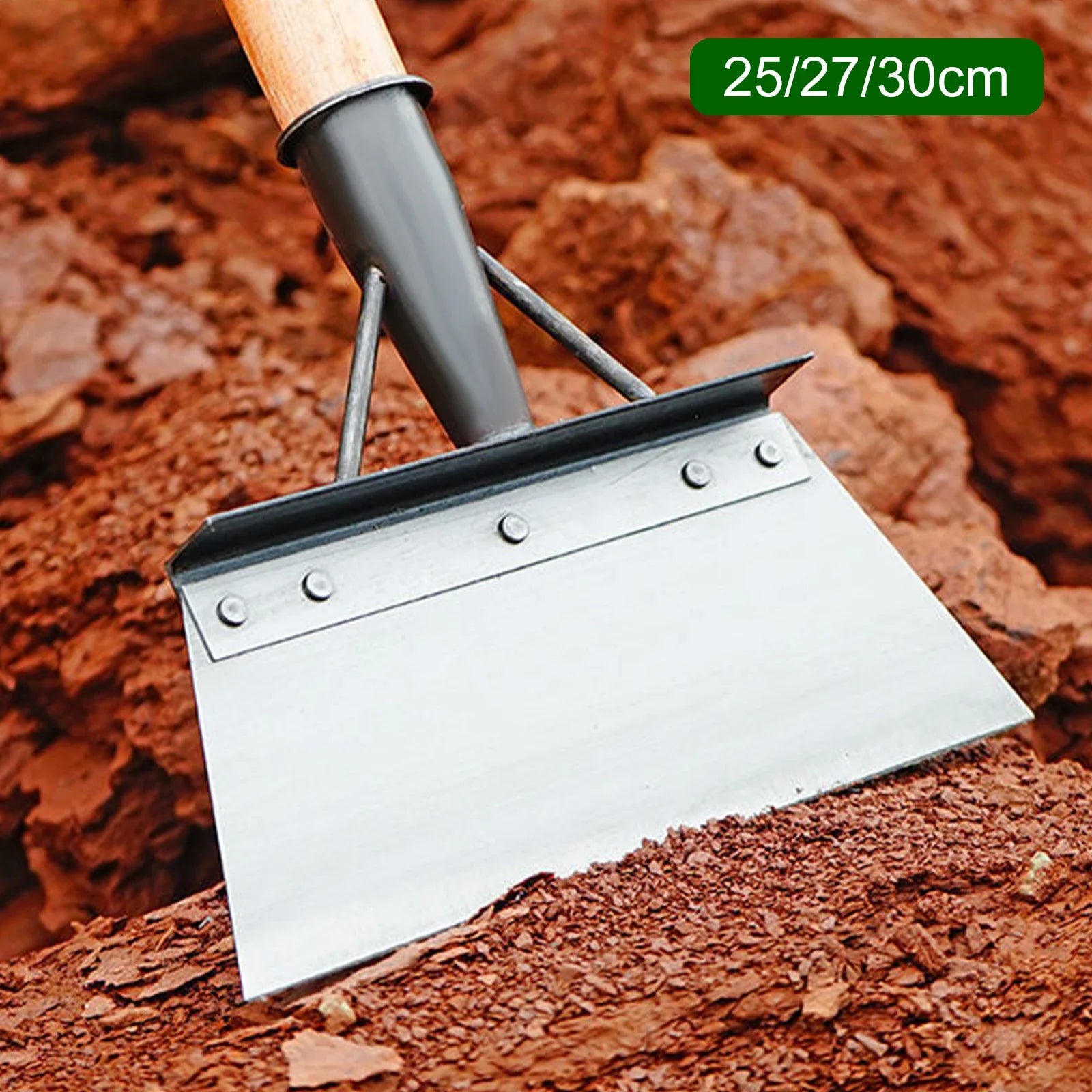Heavy Duty Outdoor Garden Shovel For Quick Weeding And Cleaning - Image 3