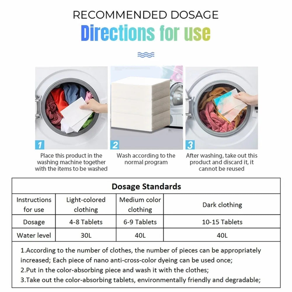 Color Stain Shield Laundry Sheets - Image 13