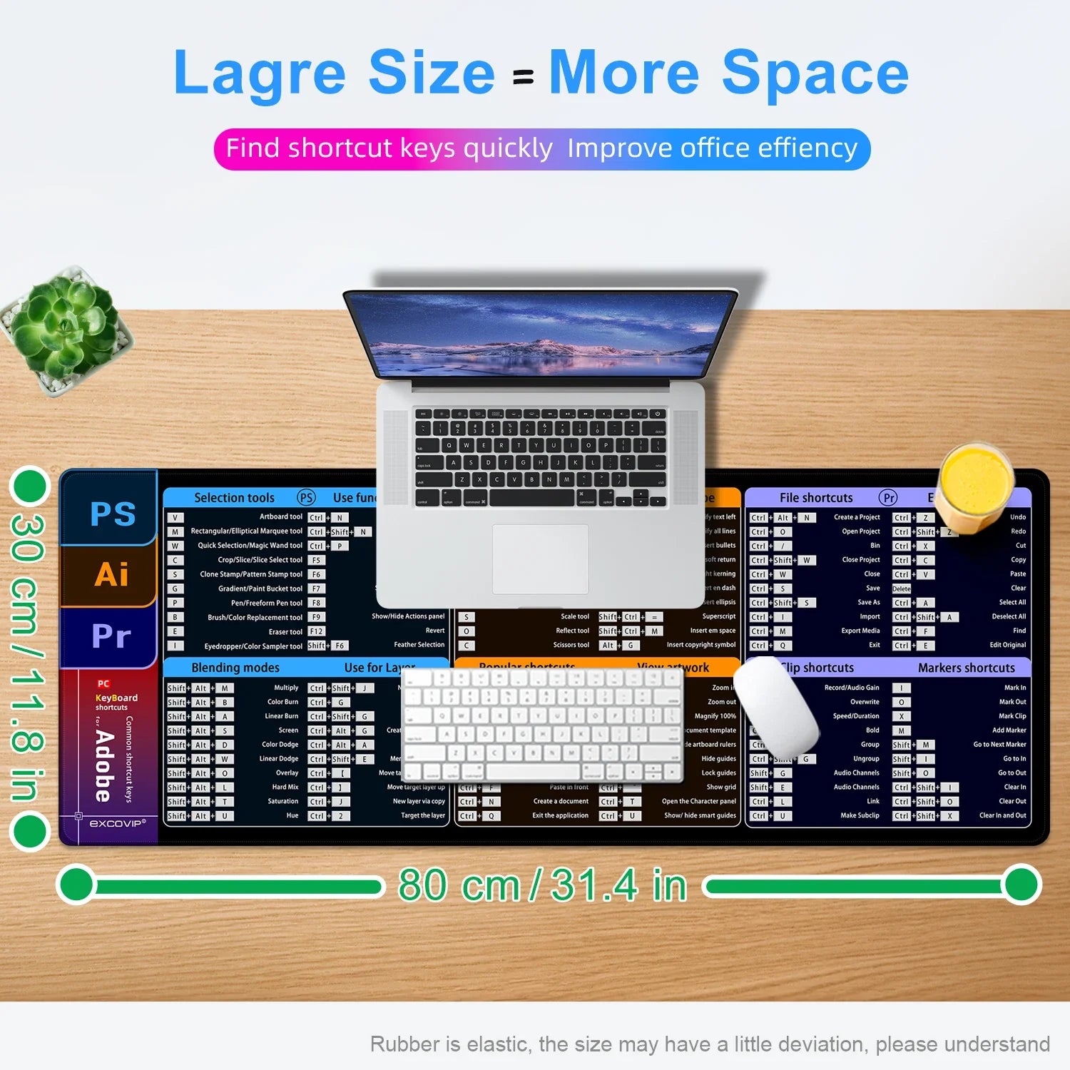 Shortcut Keys Mouse Pad - Image 17