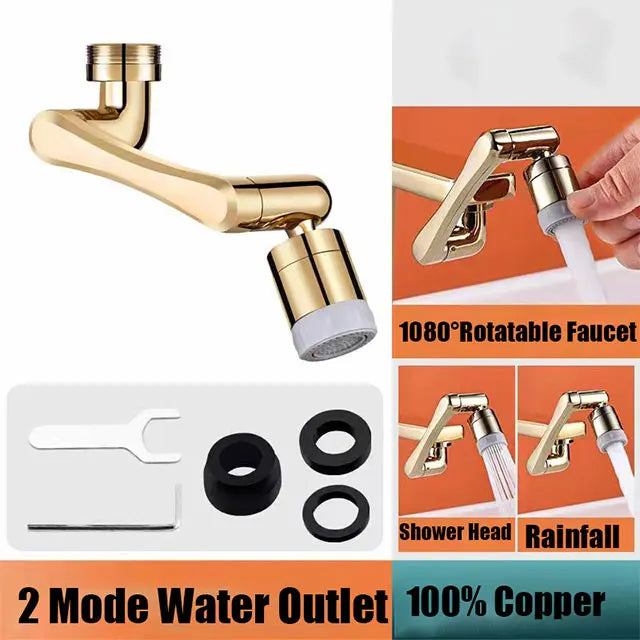 Splash Filter 1080 Degree Rotation Faucet - Image 6