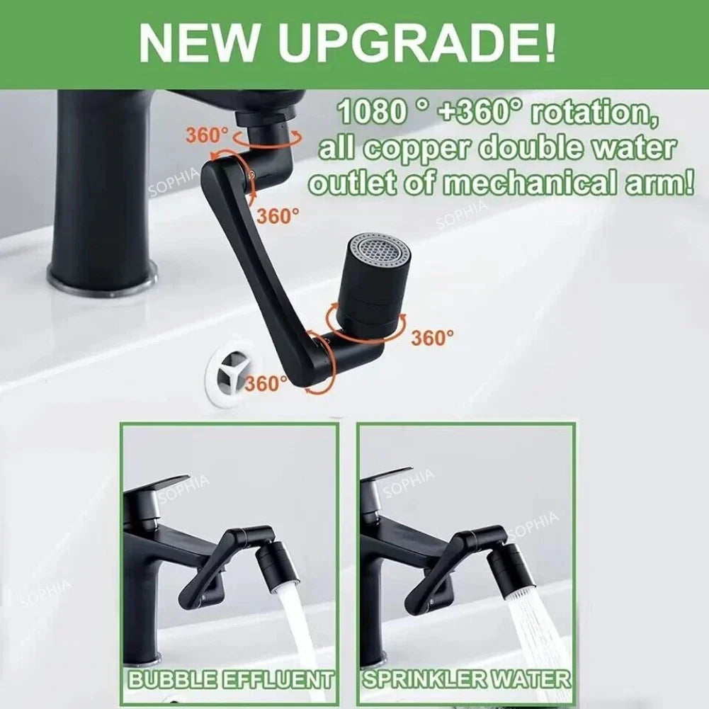 Splash Filter 1080 Degree Rotation Faucet - Image 10