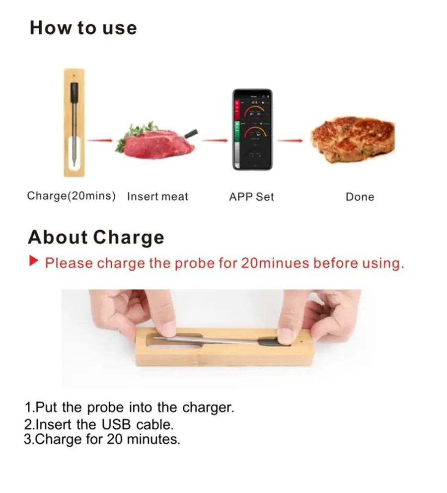Wireless Kitchen Food Thermometer - Image 6