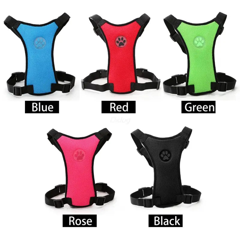Breathable Mesh Car Harness Kit For Dogs - Image 7