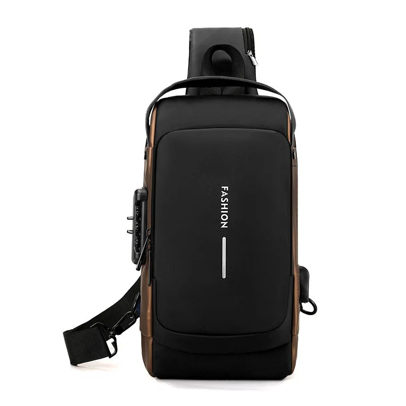 Waterproof Chest Bag With Usb Charging Interface - Image 10