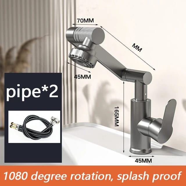 Hot And Cold Bathroom Basin Faucet - Image 6
