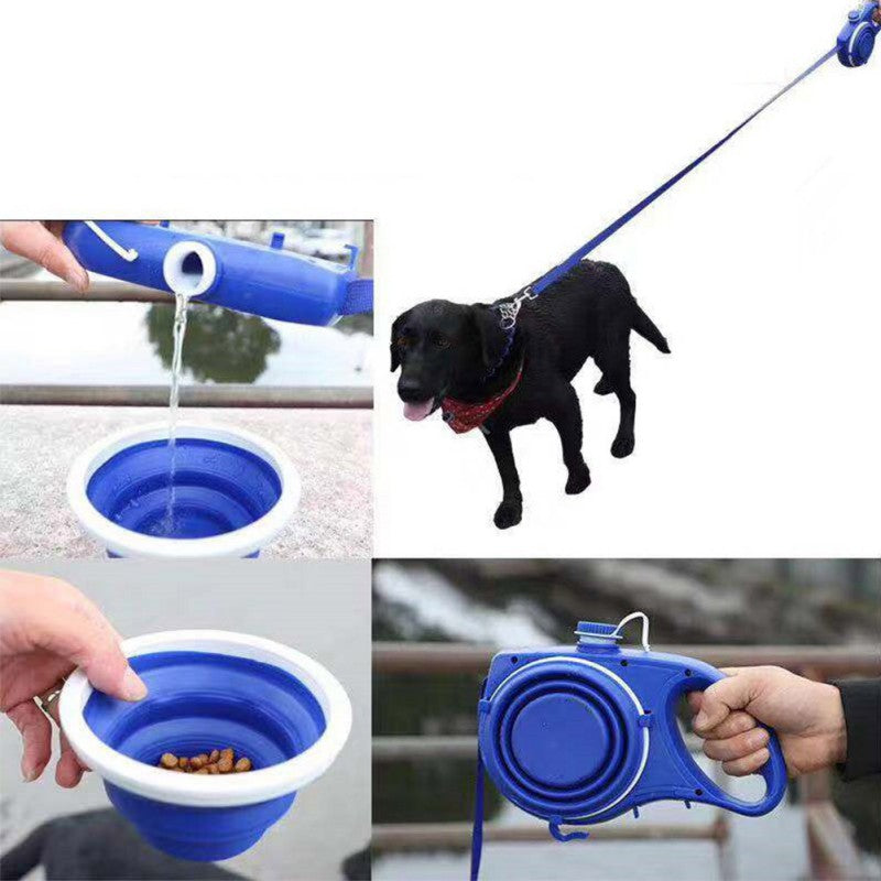 Retractable Dog Leash With Built-In Water Bottle - Image 7