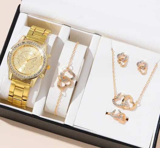 Rose Gold Luxury Watch Set - Image 11