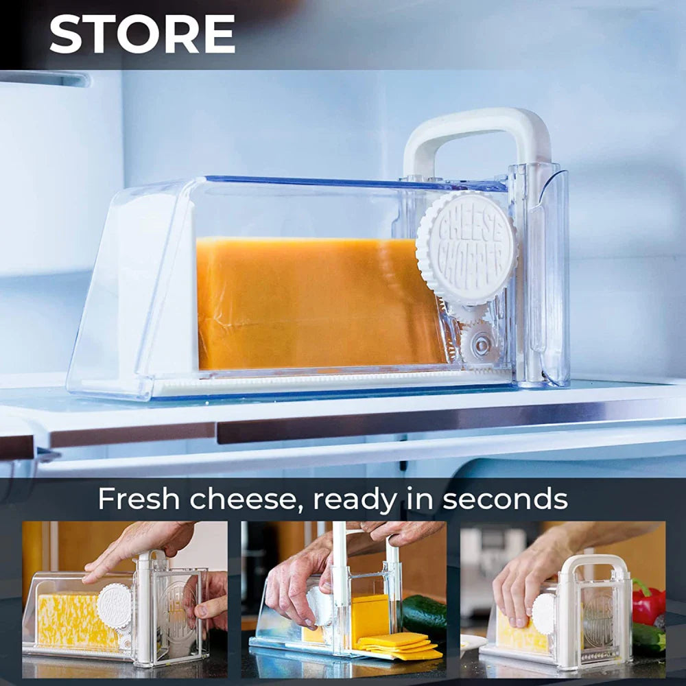 Cheese Storage Container With Slicer - Image 4