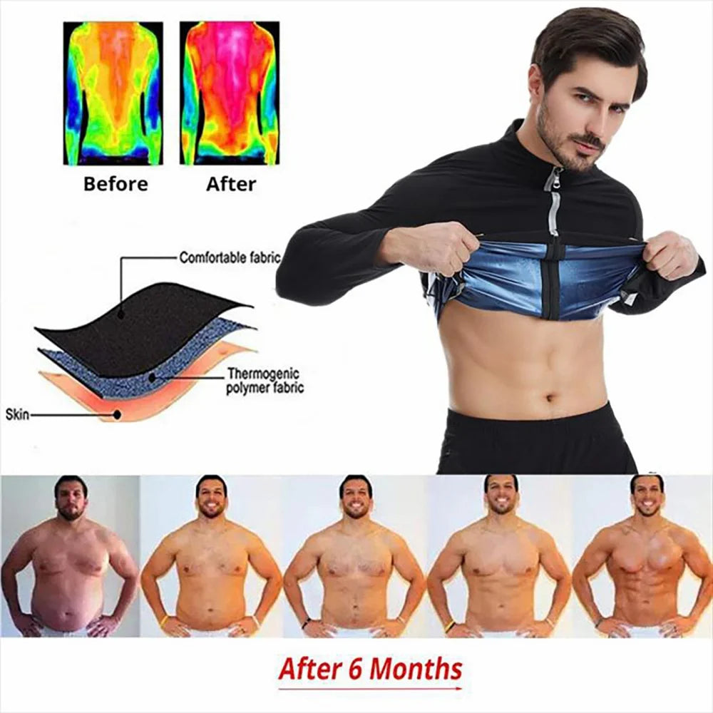 Sauna Sweat Compression Vest And Jacket - Image 4