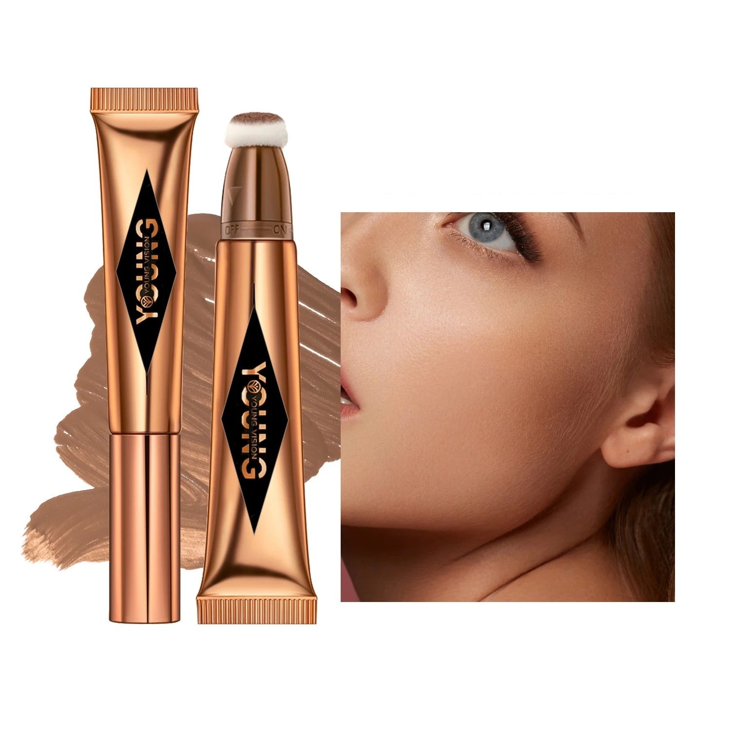 Air Cushion Blush Highlighter - Radiant Glow With Every Swipe - Image 5